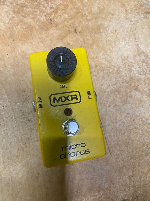 MXR M148 Micro Chorus 2005 - Present - Yellow image 1