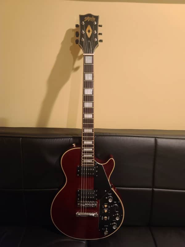 D'agostino Les Paul Recording - Red Wine 1981-82 SET NECK!! image 1
