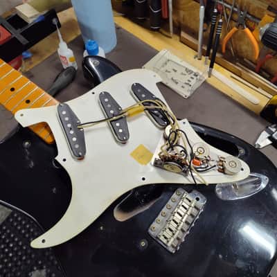 Fender Stratocaster 1957 Vintage Reissue - Black image 13