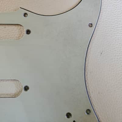Fender Stratocaster Aged Relic 3 ply Pickguard Mint Green 62 hole pattern 59-62 image 3