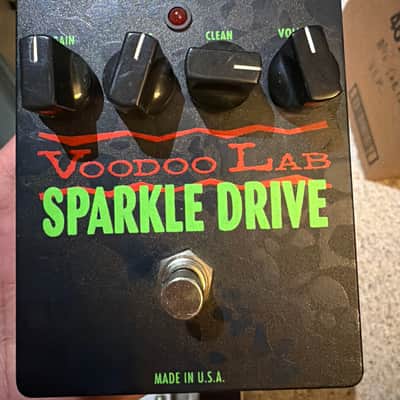 Keeley Voodoo Lab Sparkle Drive with Tube Screamer Mod+ 2010s - Black image 1