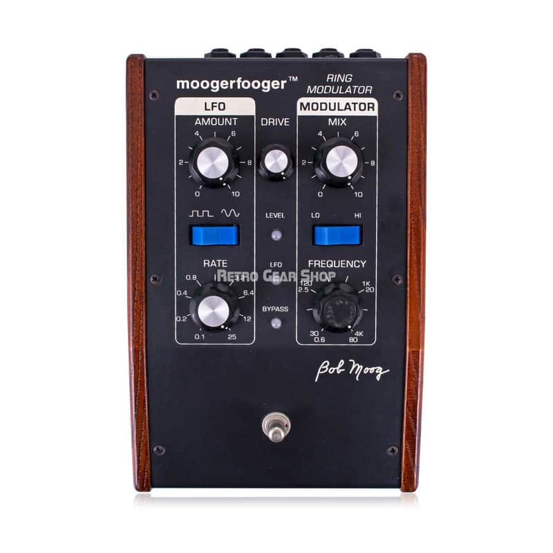 Moog Moogerfooger MF-102 Ring Modulator Effect Pedal Big Briar signed vintage image 1