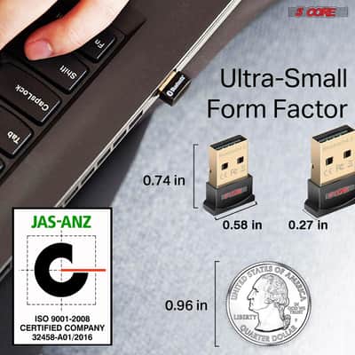 5 Core 50 Pieces Bluetooth 4.0 USB 2.0 CSR 4.0 Dongle Adapter for PC LAPTOP WIN XP 7 8 10 DONGLE BT 50PCS imagen 7