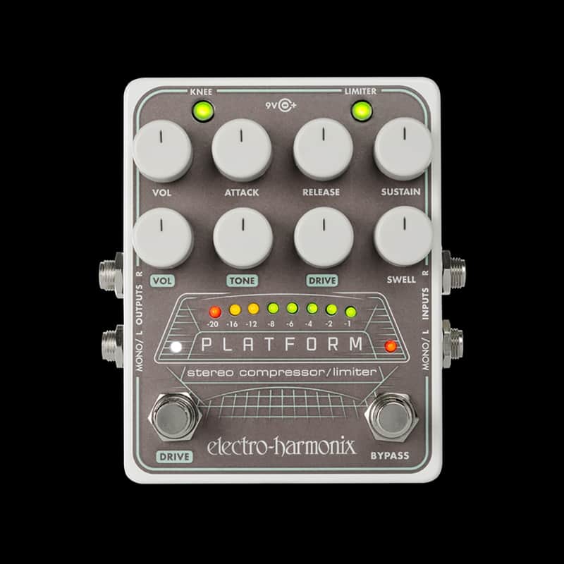 Mint Electro-Harmonix EHX Platform Stereo Compressor/Limiter Guitar Effects Pedal image 1