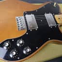 Fender Telecaster Deluxe 1975 w/ Original 1973 neck Walnut Mocha Vintage HH double cunife wide range humbuckers w/ HSC Brown Rare