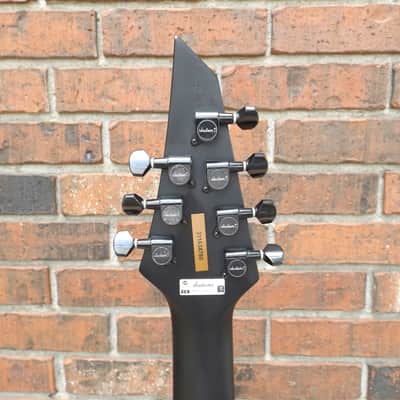 JACKSON SLATTXMG3-7 Soloist, Matte Black, Active EMG, Floyd Rose, 7-String Guitar image 5