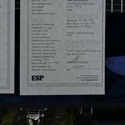 ESP USA M-III - Blueberry image 19