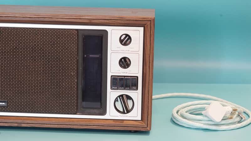 Redeemer Electric Labs Radio Guitar Amp 1970's Wood/Brown image 1