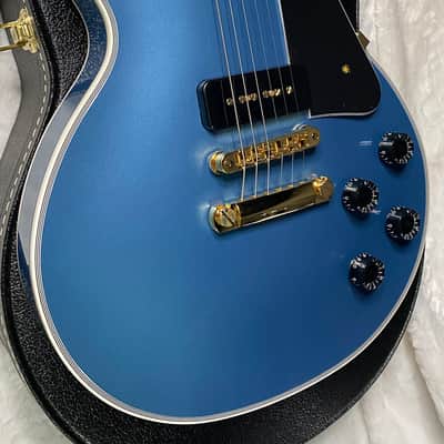 NEW! Gibson Les Paul Custom - Dealer Select - P90 Pick-Ups - Pelham Blue VOS - Custom Shop M2M - Authorized Dealer - Only 9lbs - G07687 image 7