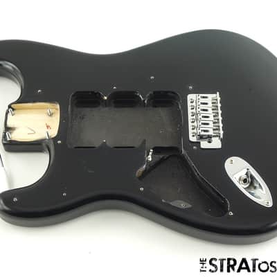 LEFTY Fender Squier Sonic Series Stratocaster Strat BODY + HARDWARE Black image 1