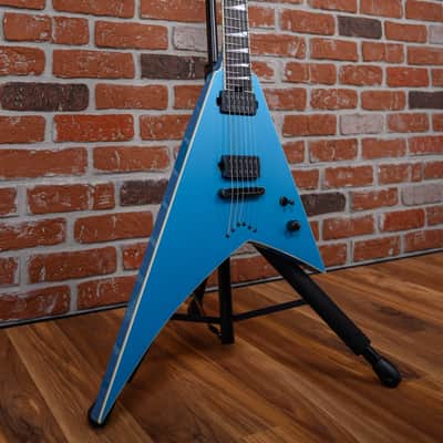 Jackson USA Custom Shop RR1 Rhoads Slab Top Blue Frost Nitro Relic Studio 2025 w/OHSC image 7
