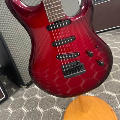 Ernie Ball Music Man SSS L4 - Scoville Red Steve Lukather Signature 6 String Electric Guitar *AUTHORIZED DEALER image 2