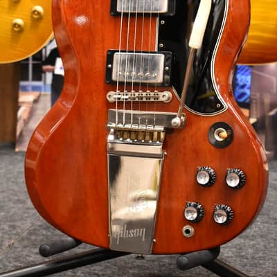 Gibson Custom Shop Historic Collection 1961 SG Standard VOS 2018 - Faded Cherry［Maestro Vibrola Mod］［Yk012］ image 1