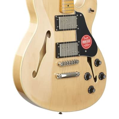 Squier Classic Vibe Starcaster Maple Neck Natural image 9