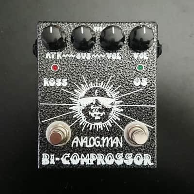 2000s - Vintage Analogman Bi-Comprossor Ross Compressor Orange Squeeze 2010s - Hammered Metal image 3