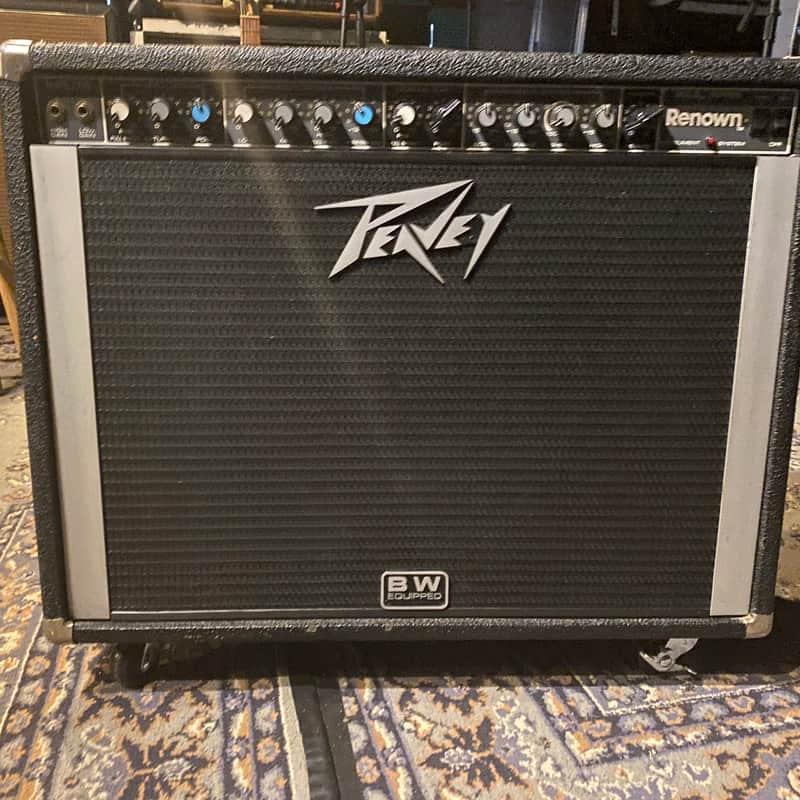 1980s Peavey Renown 115BW Textured Black