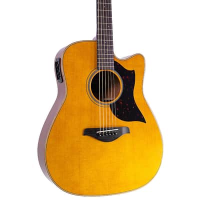 Yamaha A1M Dreadnought Cutaway Vintage Natural image 2