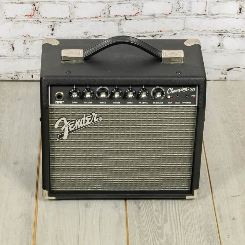 Fender - Champion 20-  1x8" 20W Solid-State Guitar Combo Amplifier - USED image 1