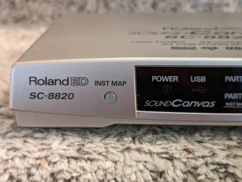 Roland Sound Canvas SC-8820 mid 90's | Reverb
