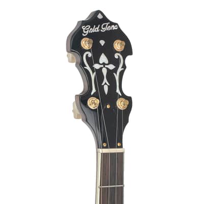 Gold Tone Mastertone® OB-Grandee: Orange Blossom Grandee Resonator Banjo with Case image 7