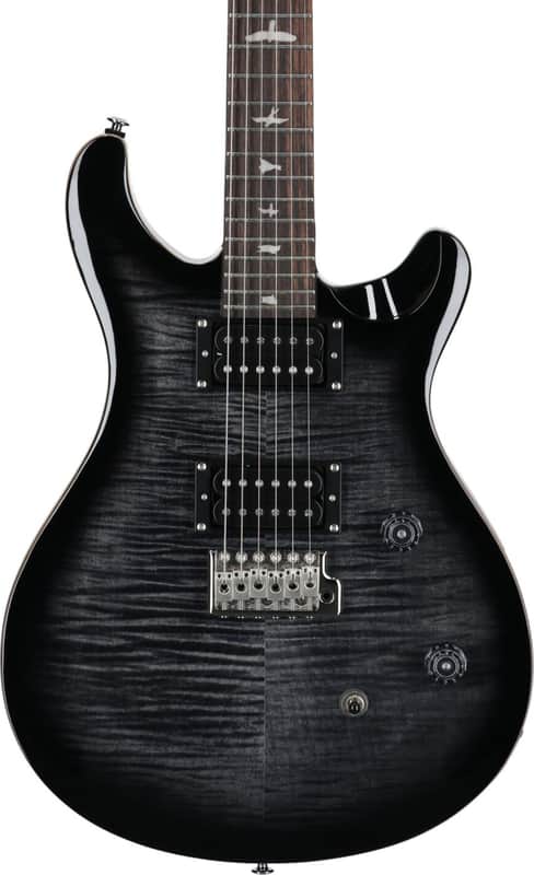 PRS SE CE 24 Maple Top Electric Guitar, Rosewood Fingerboard, Charcoal Burst image 1