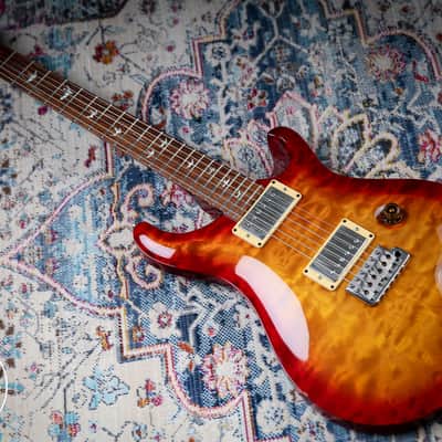 2005 PRS Paul Reed Smith Custom 22 20th Anniversary Dark Cherry Sunburst image 6