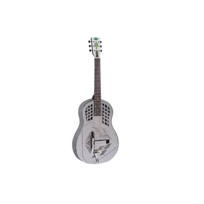 Regal RC-51 Nickel Plated Brass Tricone Resophonic Guitar image 3