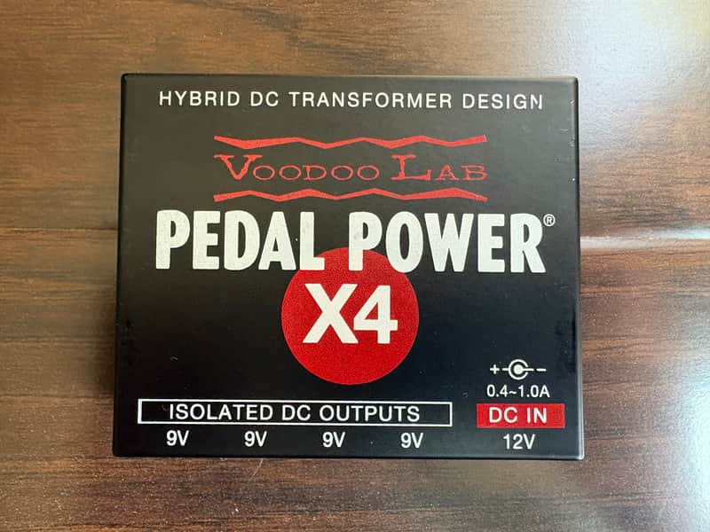 Voodoo Lab Pedal Power X4 2010s - Black image 1