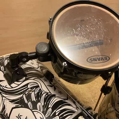 First Act MD7014 drums Evans heads, snare, kick, 1 rack and 1 floor tom image 6
