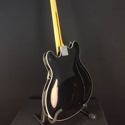 Fender Starcaster Semi-Hollowbody Electric Guitar, Black image 9