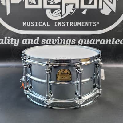 Pearl Ian Paice Signature Stainless Steel Snare Drum 6.5" × 14"(CLEARENCE) image 1