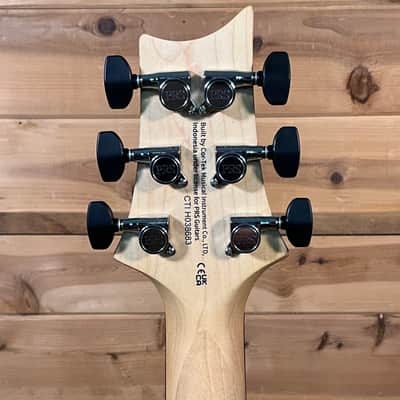 PRS SE CE 24 Standard Satin Electric Guitar - Metallic Gold image 6
