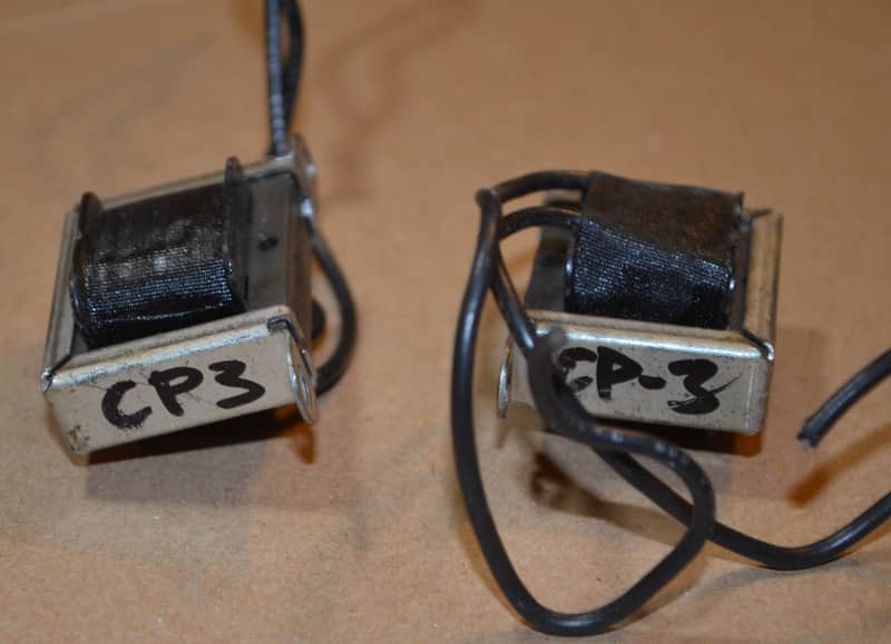 (2) Sony 63B-C-1 Transformers from Sony CP3 Power supply (?) 60s? image 1