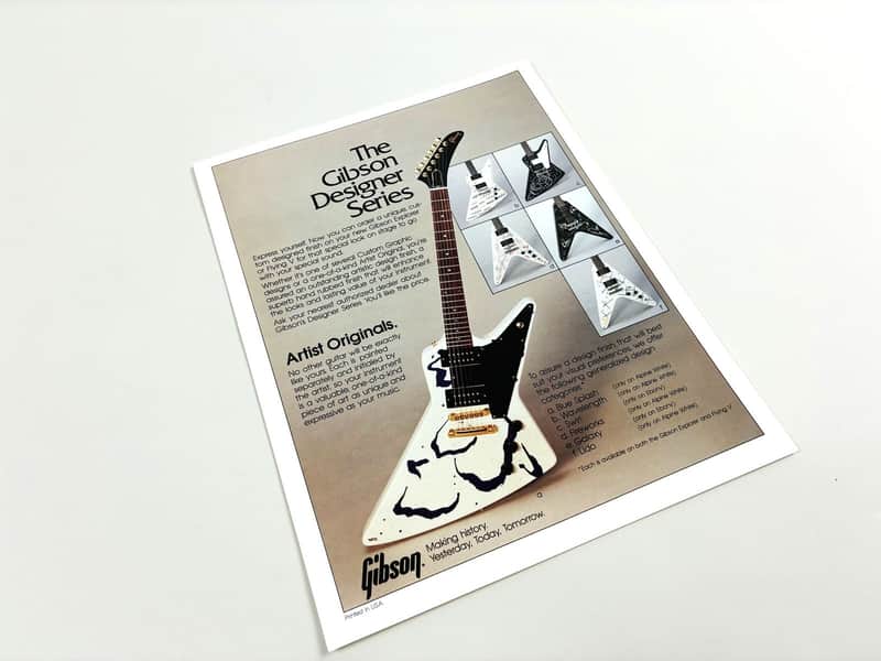 Gibson Designer Series Explorer Promotional Flyer 83 image 1