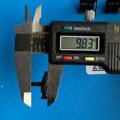 CASIO PT-87 Vintage Music Keyboard Part: ON/OFF Volume Sliders [3PCS] image 6