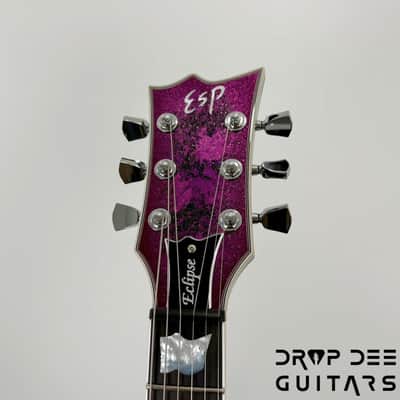 ESP Original Series Eclipse Custom Electric Guitar w/ Case - Purple Peel image 12
