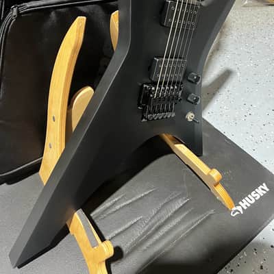 Ibanez Iron Label Xiphos Electric Guitar - Black Flat image 2