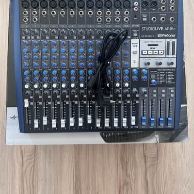 PreSonus StudioLive AR16c 18-Input Mixer / Digital Recorder / Audio Interface 2020 - Present - Gray / Blue image 1