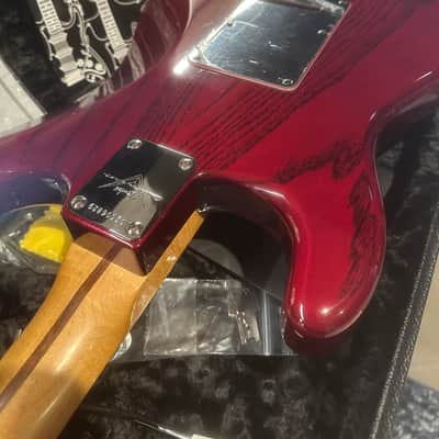 Fender Custom Shop Custom Classic Stratocaster – 2007 – Crimson Transparent Ash – Lace Sensor Pickups – OHSC & COA image 15