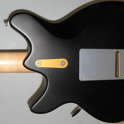 Eastman Fullertone DC'62 Electric Guitar w/Gig Bag 2025 - Truetone Satin Moss Black image 8