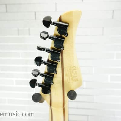 Schecter Reaper-6 FR S Sustainiac - Satin Charcoal Burst image 14