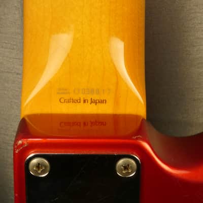FENDER Jazz Bass JB'62 1998 - CAR Candy Apple Red - Japan Import image 12