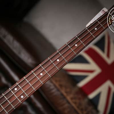 Vintage VJ74 Reissued Bass Laguna Blue Matching Colour Headstock image 8