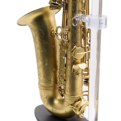 Antigua Winds Model AS4348CU Alto Saxophone in Unlacquered Brass SN UAS110015 image 15