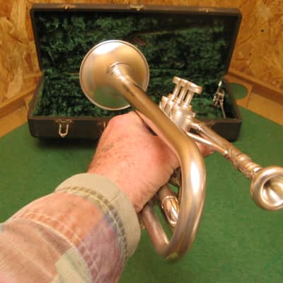 H.N. White American Standard Silver Cornet 1932 - Excellent! - Case and H.N. White 3 Mouthpiece image 12