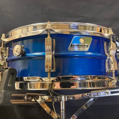 Ludwig - 5x14" Acrolite Snare Drum 1976–1978 - Blue image 4