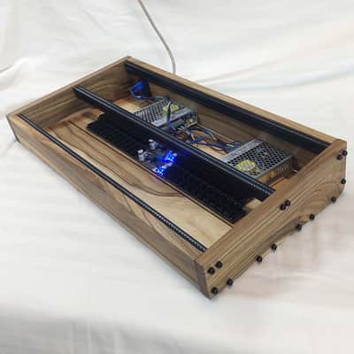 6U / 104hp Eurorack case EVA-slim • Walnut • Powered image 4