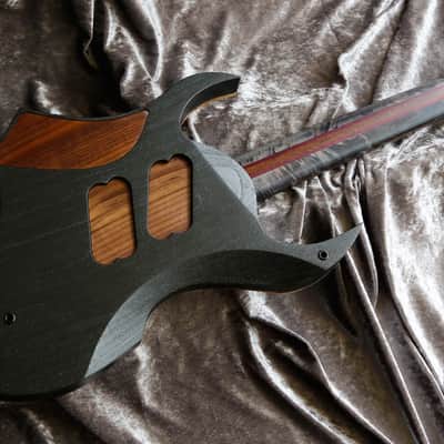 Build to Order GB Liuteria Boutique Sephitroth 7 string fanned volcano edition image 5