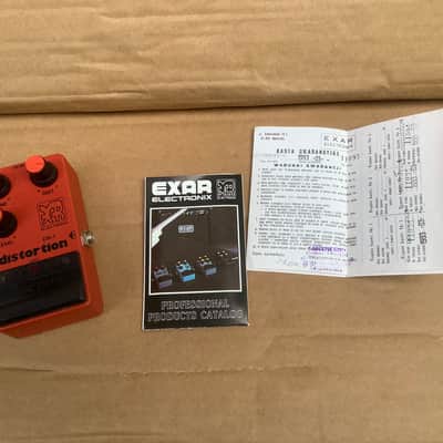 Exar Vintage distortion in Original box with manual image 7