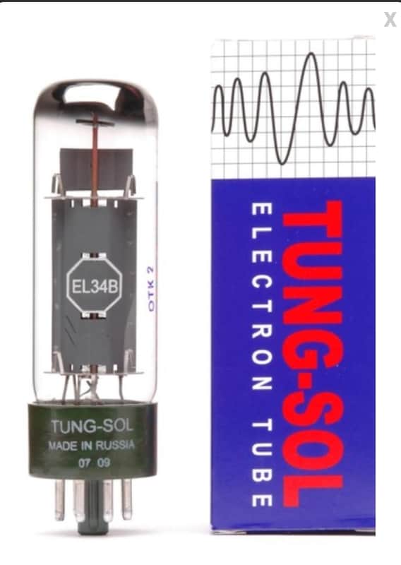 Tung-Sol EL34B Audiophile Power Tube. Brand New with FREE Platinum Matching! image 1
